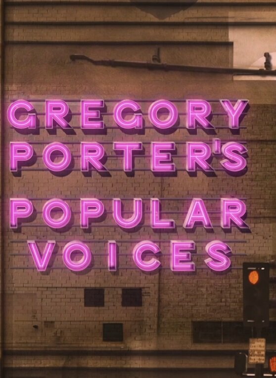 Gregory Porter's Popular Voices poster